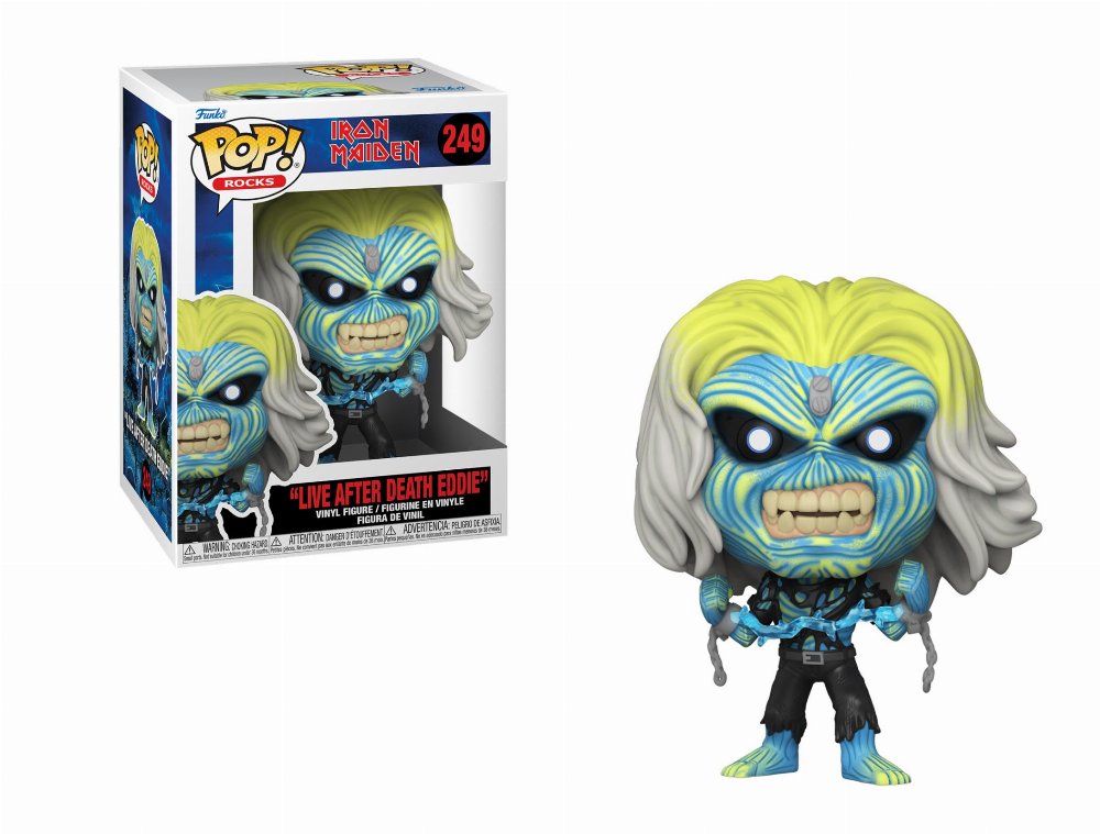 Φιγούρα Funko POP! Rocks: Iron Maiden – Eddie (Live After Death) #249