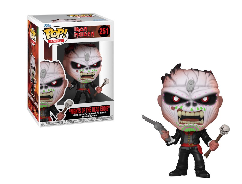 Φιγούρα Funko POP! Rocks: Iron Maiden – Eddie (Nights of the Dead) #251