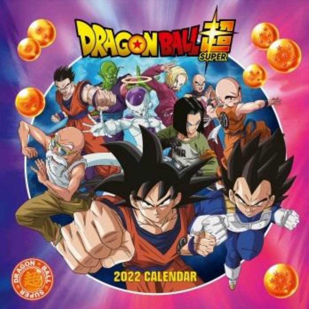 Ημερολόγιο Τοίχου Dragon Ball Super – Characters 2022 Official