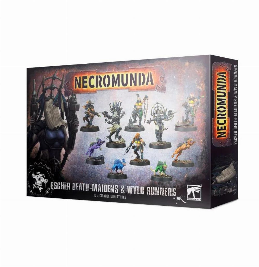 Necromunda – Escher Death-maidens and Wyld Runners