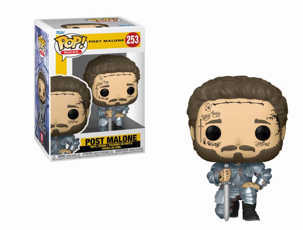 Φιγούρα Funko POP! Rocks – Knight Post Malone #253