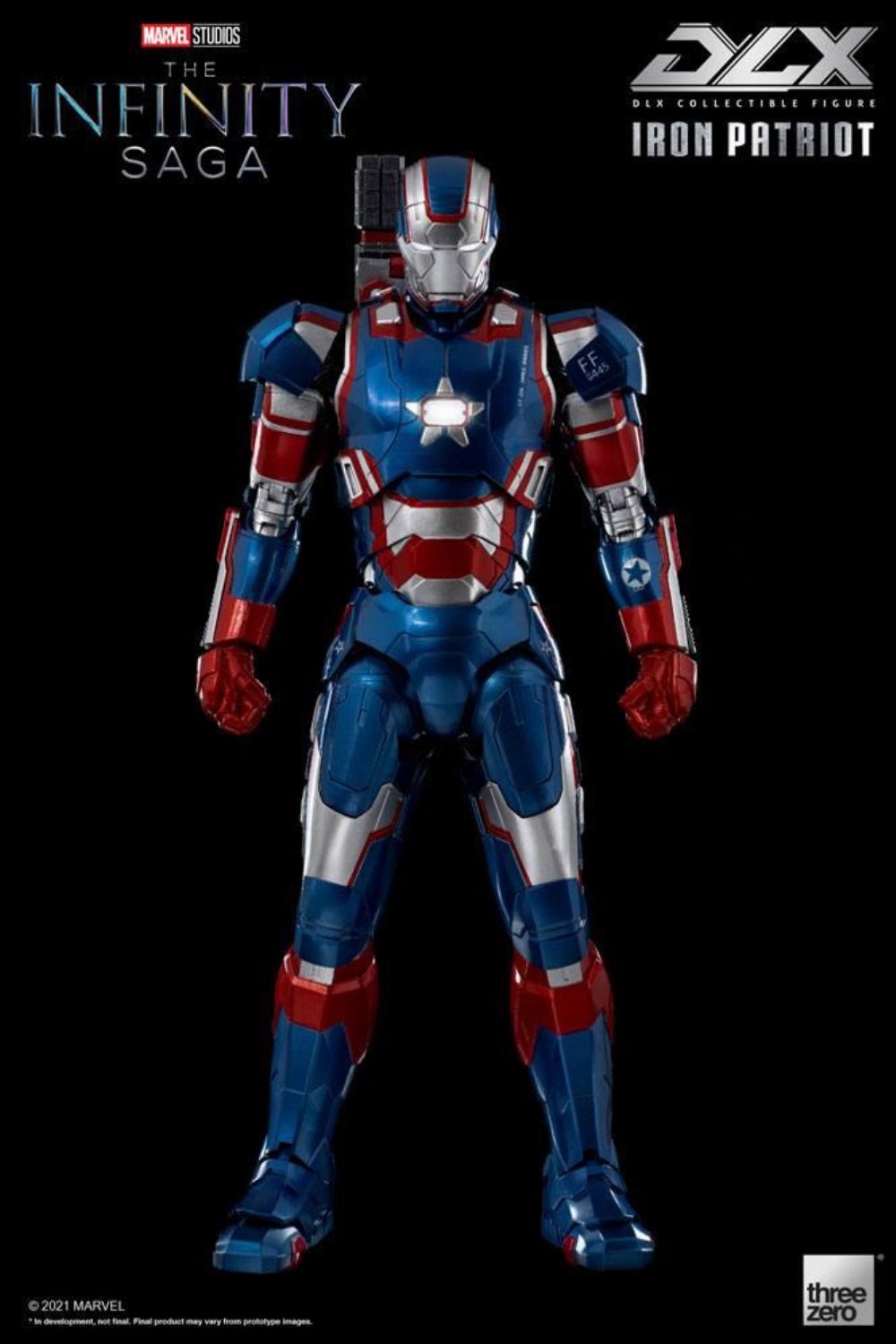 Φιγούρα Marvel: Infinity Saga – Iron Patriot Deluxe Action Figure (17cm)