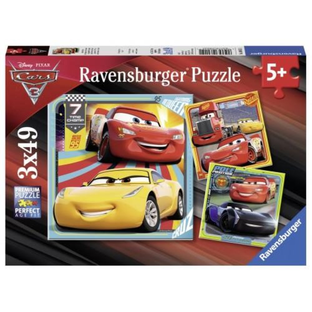 Παζλ 3×49 – Cars 3