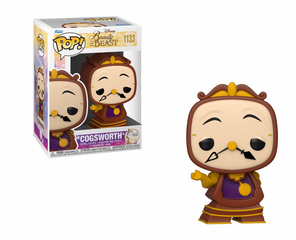 Φιγούρα Funko POP! Disney: Beauty and the Beast – Cogsworth #1133