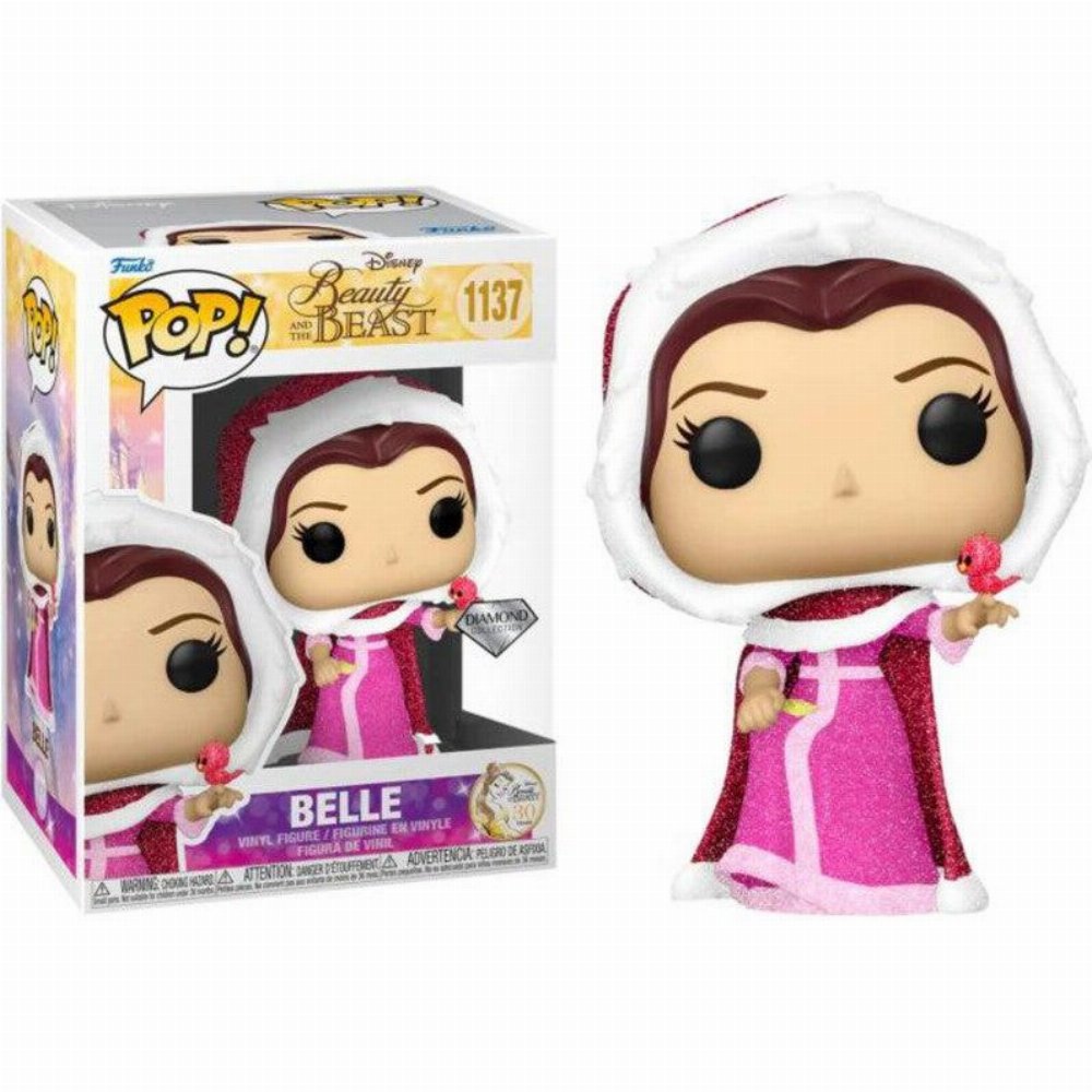 Φιγούρα Funko POP! Disney: Beauty and the Beast – Winter Belle (Diamond Collection) #1137 (Exclusive)