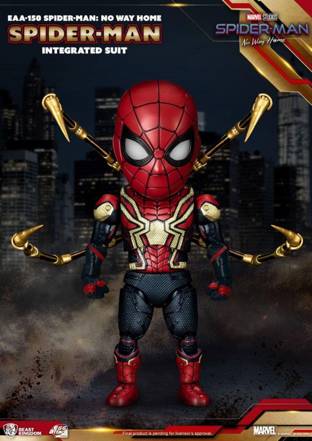 Φιγούρα Spider-Man: No Way Home: Egg Attack – Spider-Man Integrated Suit Action Figure (17cm)