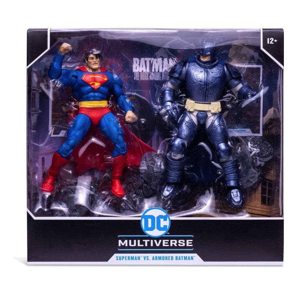 DC Multiverse – Superman vs Armored Batman 2-Pack Φιγούρα Δράσηςs (18cm)