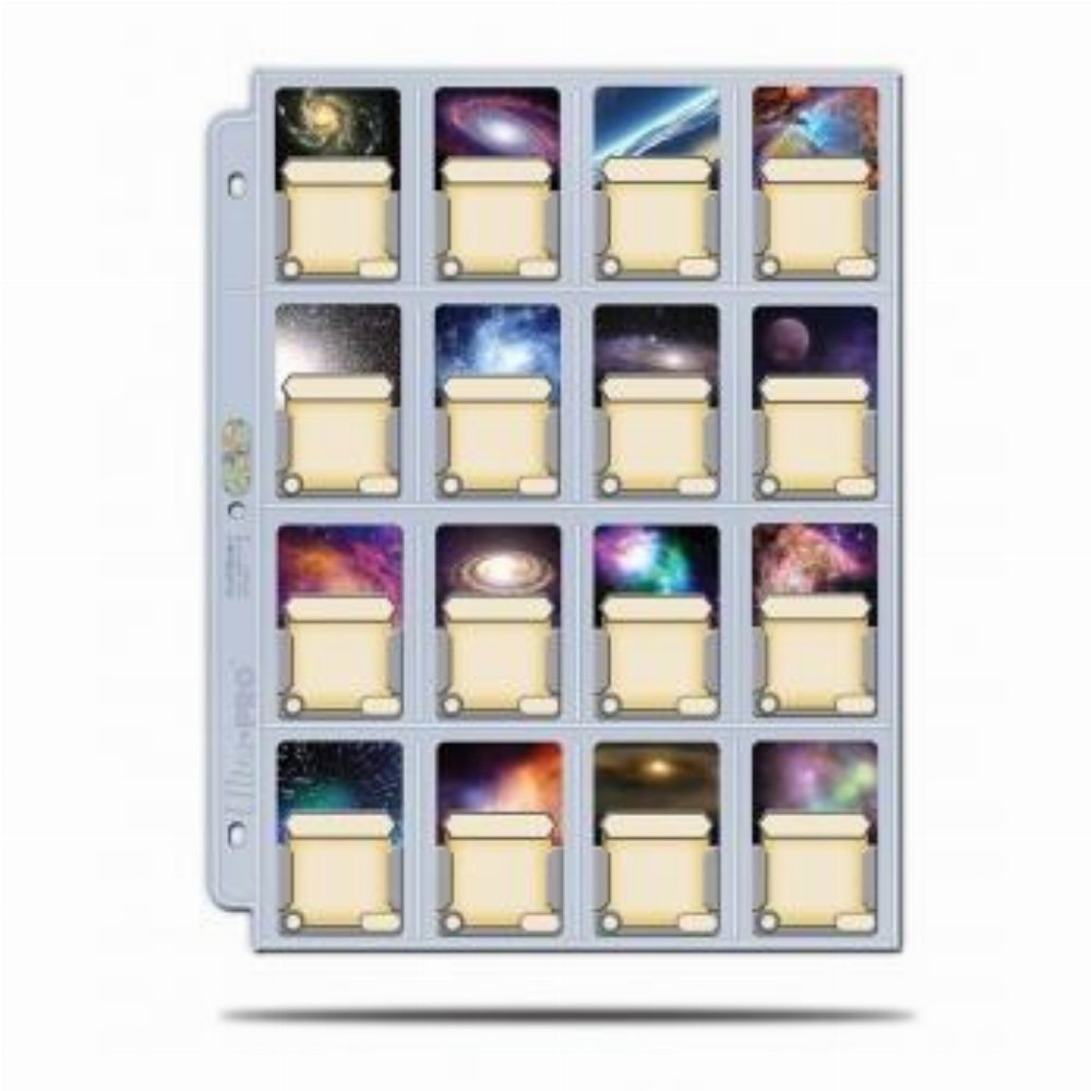 Ultra Pro – 16-Pocket Page Platinum (41mm x 63mm)