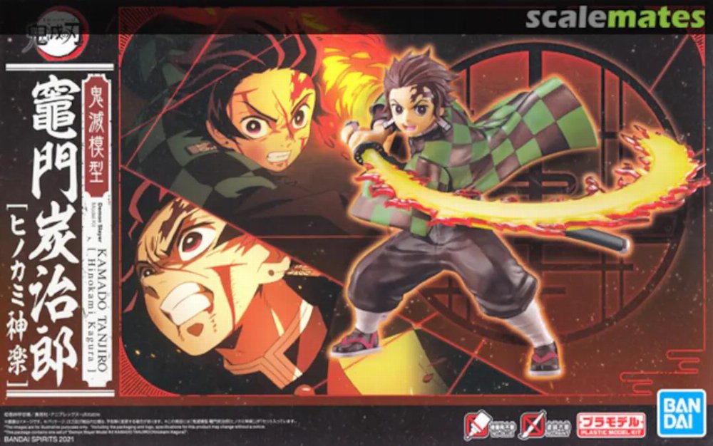 Demon Slayer: Kimetsu no Yaiba – Tanjiro Kamado (Hinokami Kagura) Model Kit