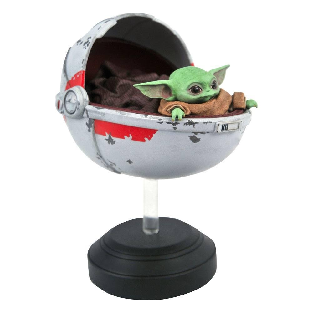 Star Wars: The Mandalorian – Grogu with Pram Φιγούρα Αγαλματίδιο (14cm) (LE3000)