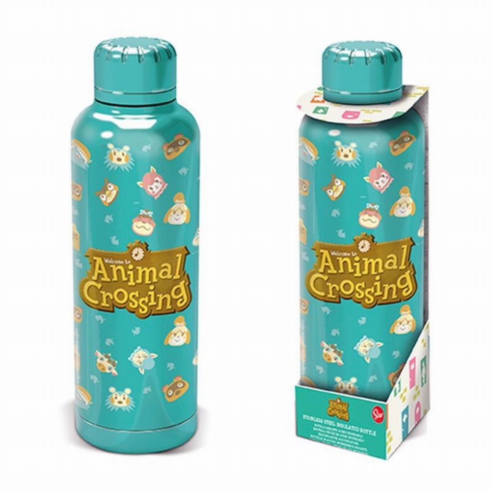 Μπουκάλι Animal Crossing – Logo Metal (515ml)