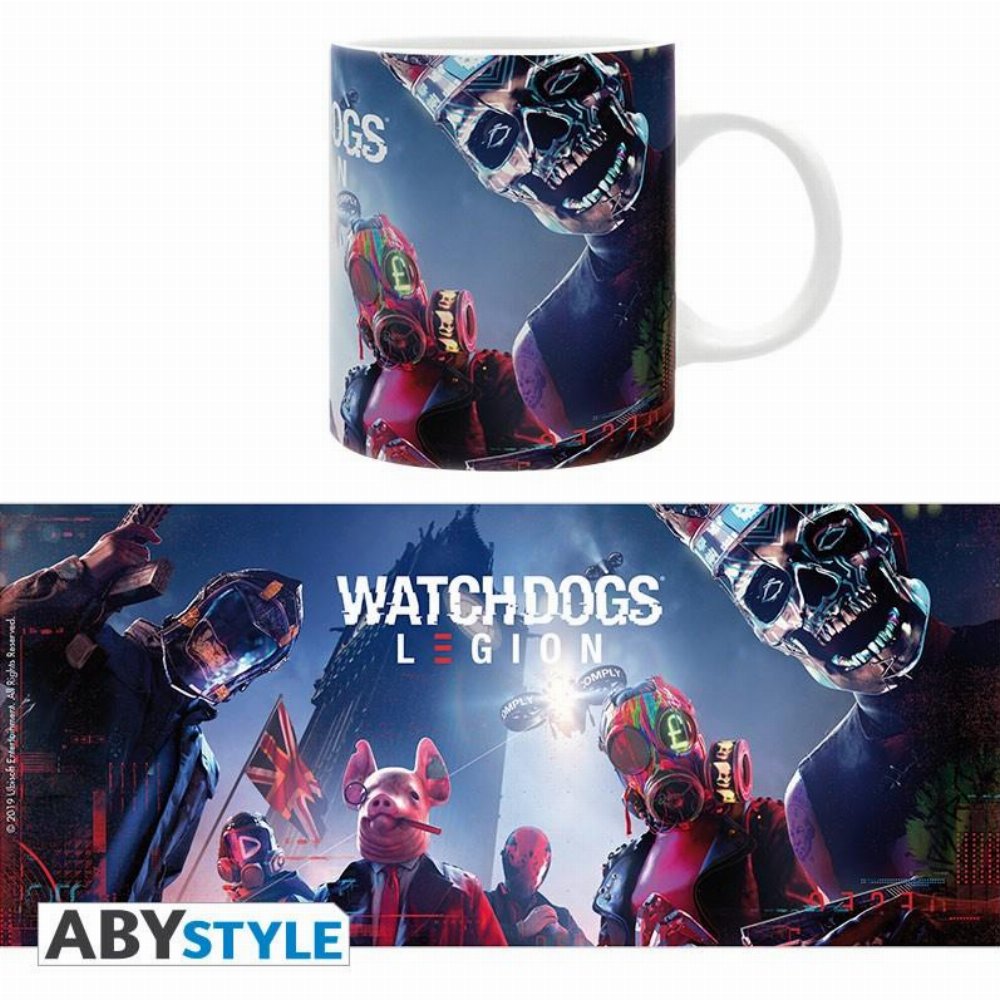 Κεραμική Κούπα Watch Dogs – Legion Keyart 320ml