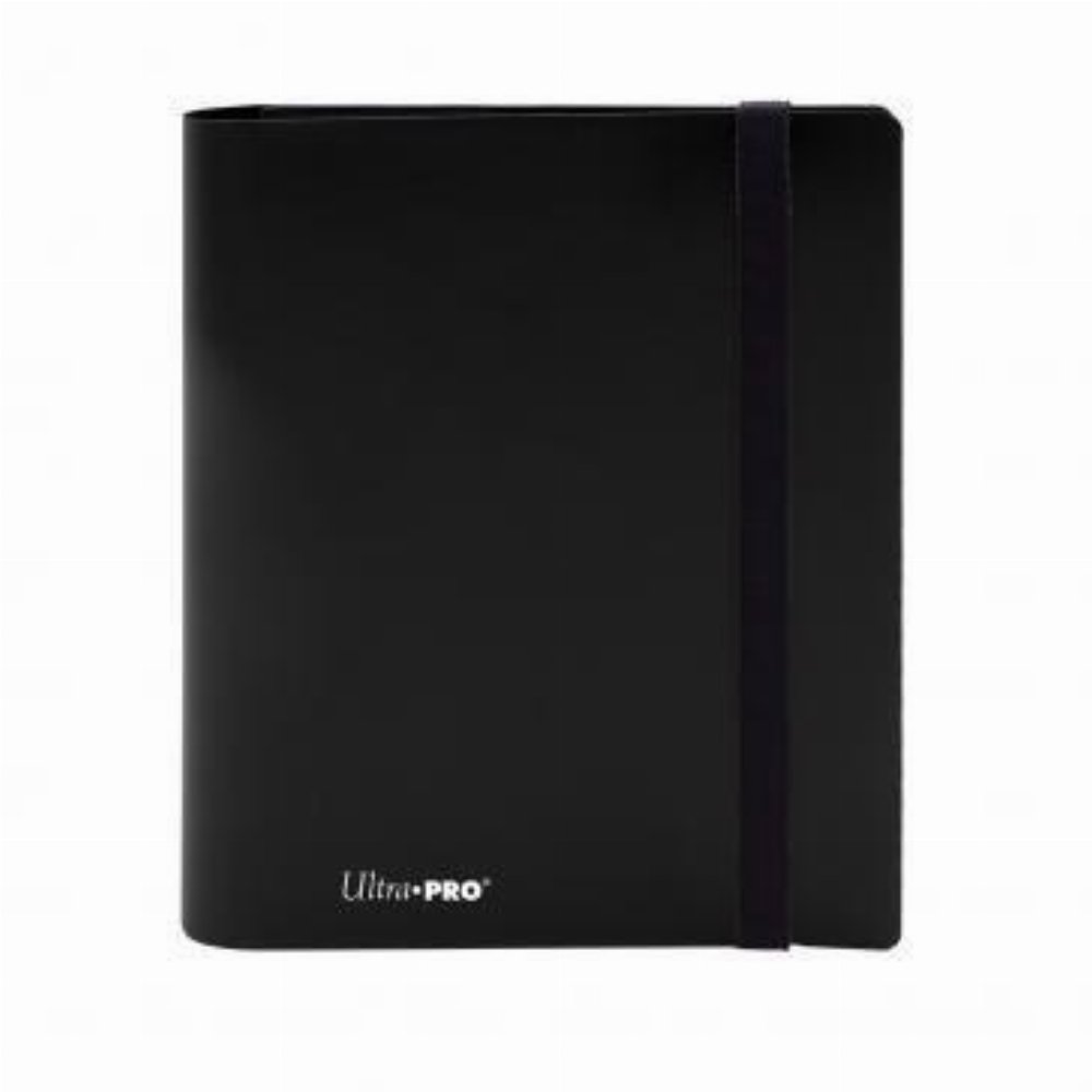 Ultra Pro 4-Pocket Pro-Binder – Jet Black