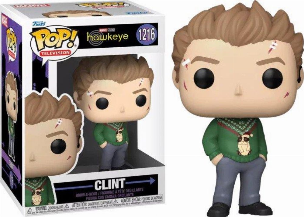 Φιγούρα Funko POP! Marvel: Hawkeye – Clint (Injured) #1216 (Exclusive)