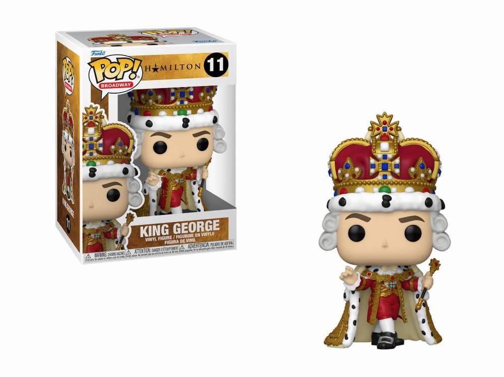 Φιγούρα Funko POP! Broadway: Hamilton – King George #11