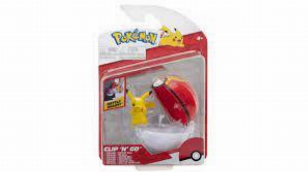 Φιγούρα Δράσης Pokemon Clip ‘N’ Go – Repeat Ball with Pikachu (5cm)