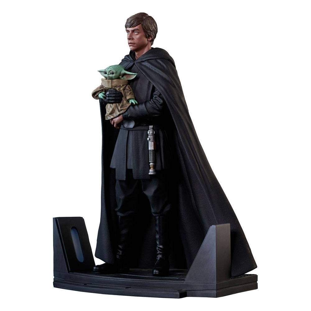 Star Wars: The Mandalorian Premier Collection – Luke Skywalker & Grogu Φιγούρα Αγαλματίδιο (25cm) LE3000