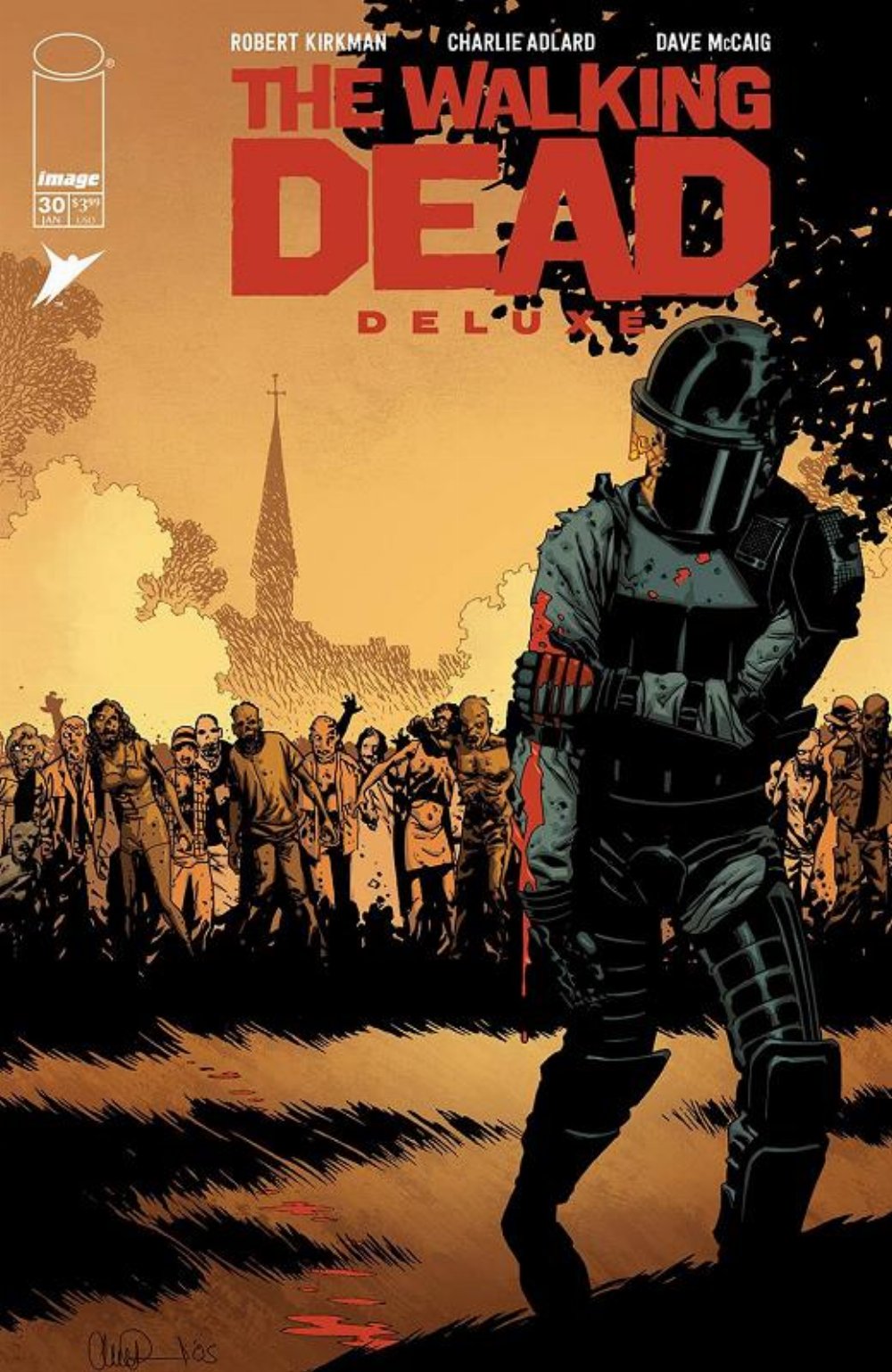 The Walking Dead Deluxe #30 Cover B