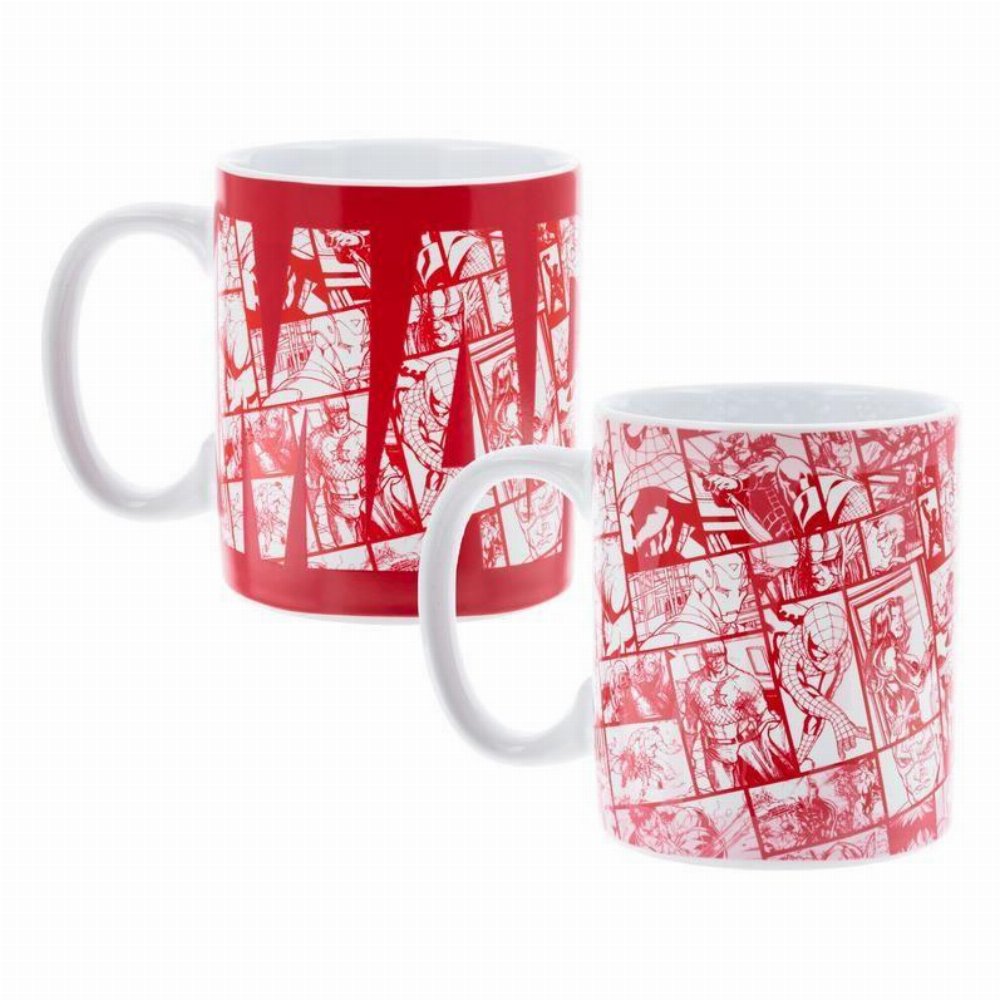 Κεραμική Κούπα Marvel – Logo Heat Change Mug (300ml)
