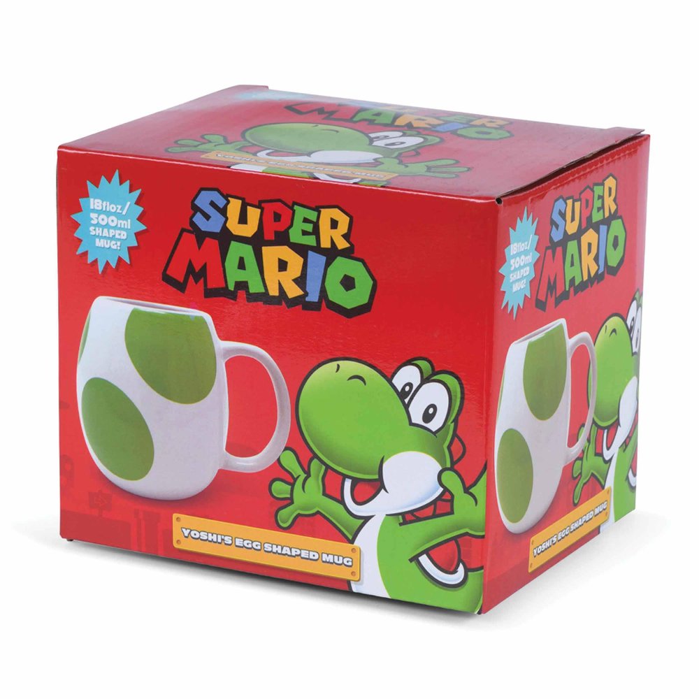 Super Mario – Yoshi Egg Shaped Κεραμική Κούπα (315ml)