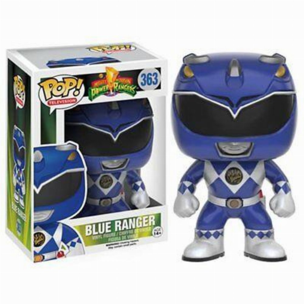 Φιγούρα Funko POP! Power Rangers – Blue Ranger (Metallic) #363 (Limited)