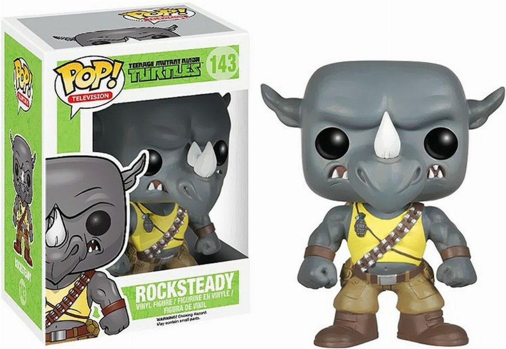 Φιγούρα Funko POP! Teenage Mutant Ninja Turtles – Rocksteady #143