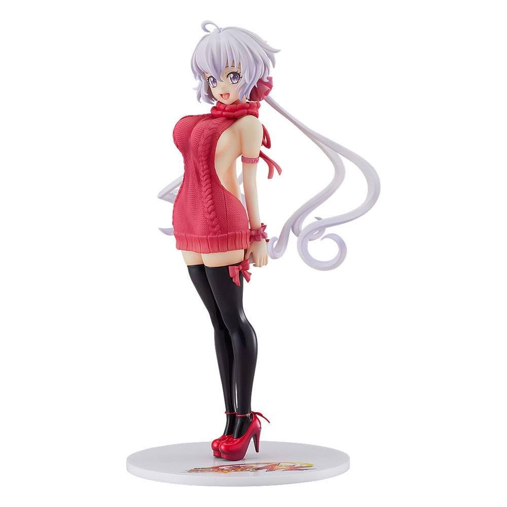 Φιγούρα Senki Zesshou Symphogear G – Chris Yukine: Lovely Sweater Style AQ Statue (24cm)