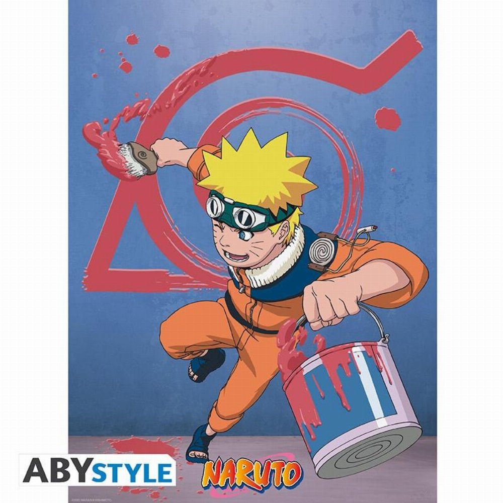Αυθεντική Αφίσα Naruto – Konoha Emblem Poster (52x38cm)