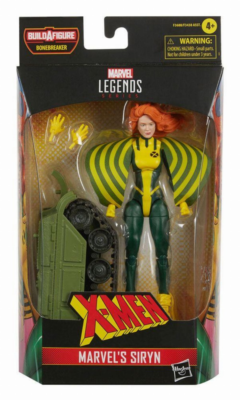 X-Men: Marvel Legends – Marvel’s Siryn Φιγούρα Δράσης (15cm) (Build-a-Figure Bonebreaker)