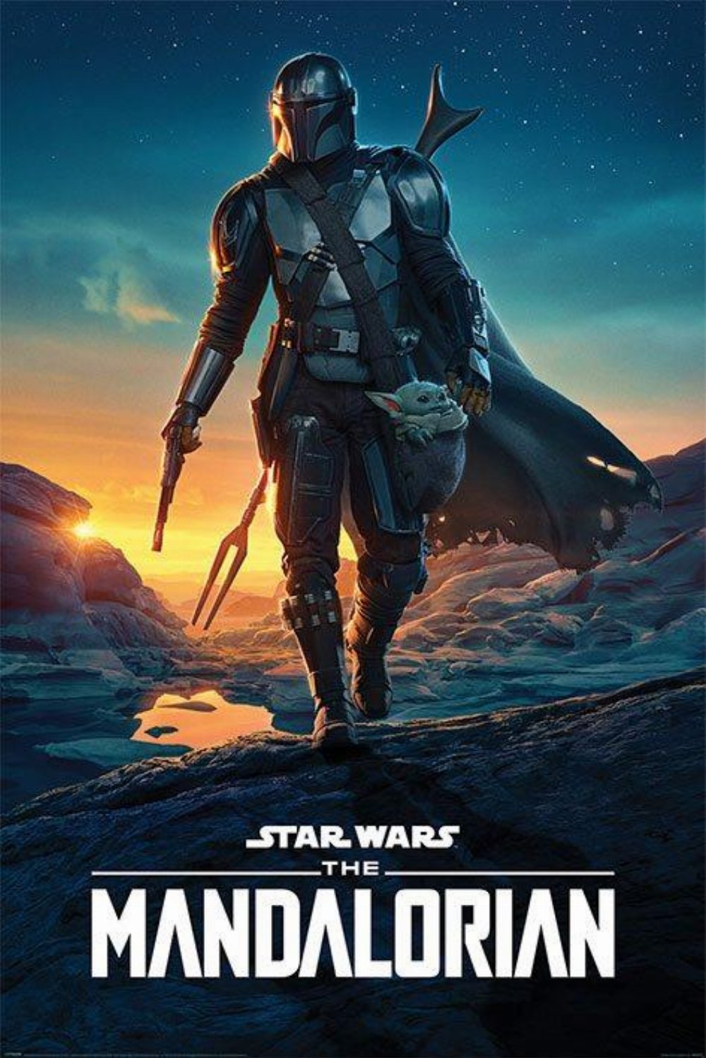 Αυθεντική Αφίσα Star Wars: The Mandalorian – Nightfall Poster (61x92cm)