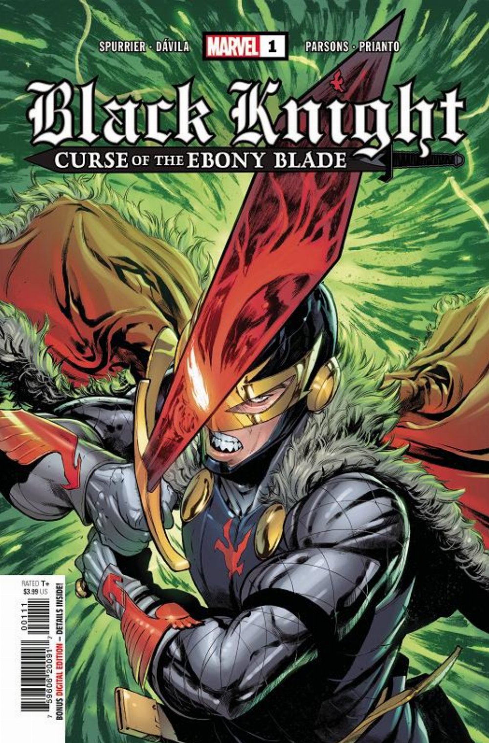 Τεύχος Κόμικ Black Knight Curse Of The Ebony Blade #1 (OF 5)