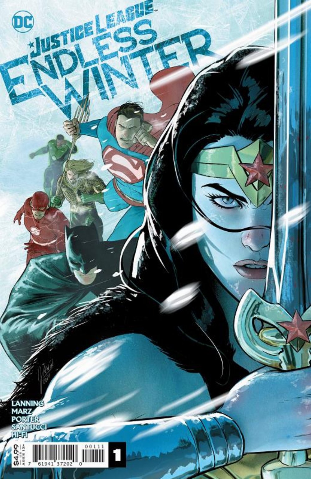 Τεύχος Κόμικ Justice League – Endless Winter #1