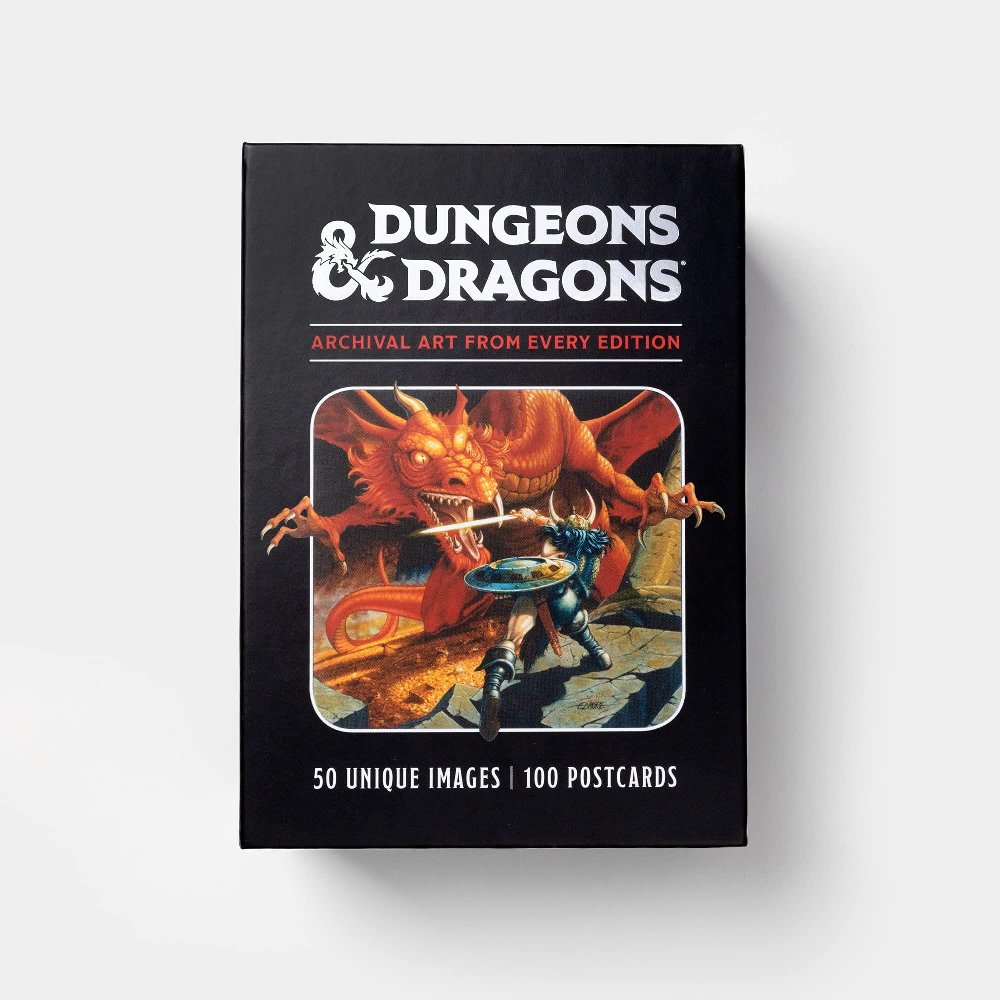 Dungeons & Dragons: Archival Art from Every Edition (Postcards Box)