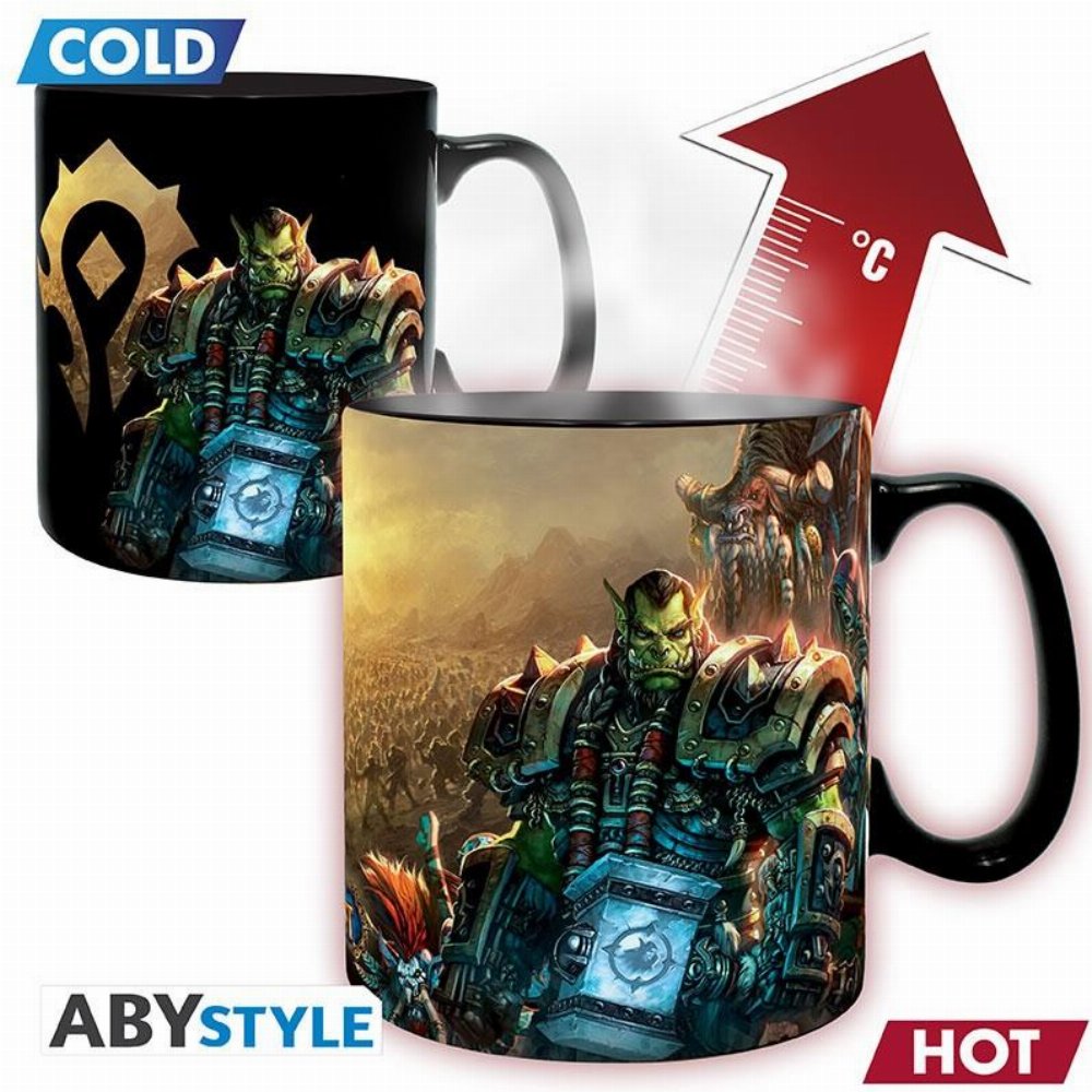 World of Warcraft – Azeroth Heat Change Κεραμική Κούπα (460ml)