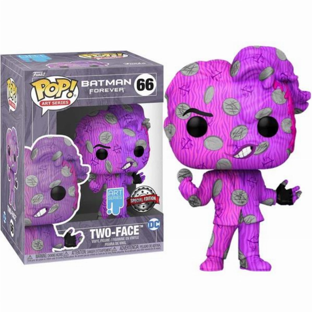 Φιγούρα Funko POP! DC Heroes – Two-Face (Art Series) #66 (Exclusive)