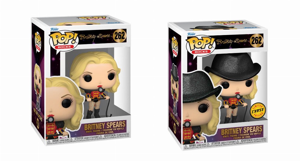 Φιγούρα Funko POP! Bundle of 2: Rocks – Britney Spears (Circus) #262 & Chase