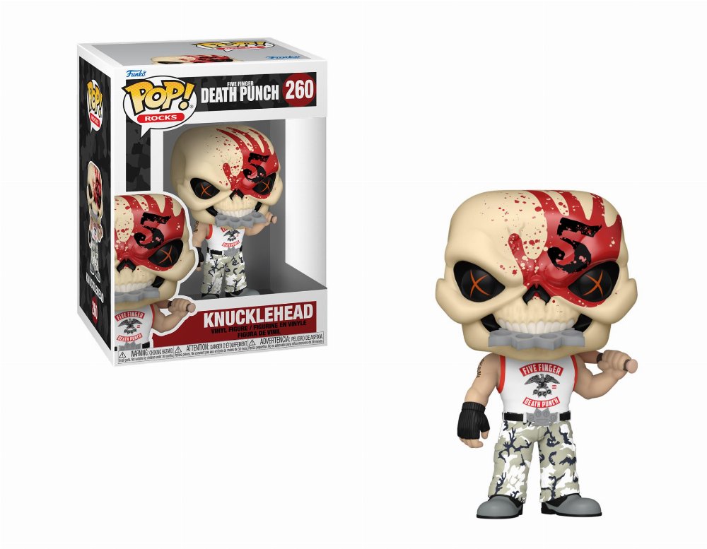 Φιγούρα Funko POP! Rocks: Five Finger Death Punch – Knucklehead #260