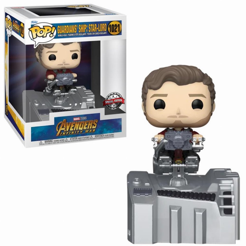 Φιγούρα Funko POP! Deluxe: Marvel Benatar Assemble - Star-Lord #1021 (Exclusive)