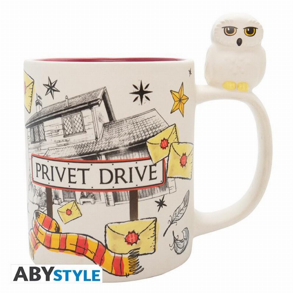 Harry Potter - Hedwig & Pivet Drive Κεραμική Κούπα (460ml)