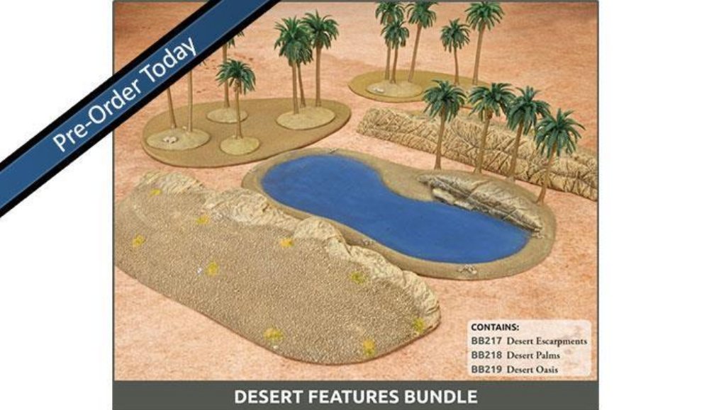 Flames of War – North Africa: Desert Features Bundle