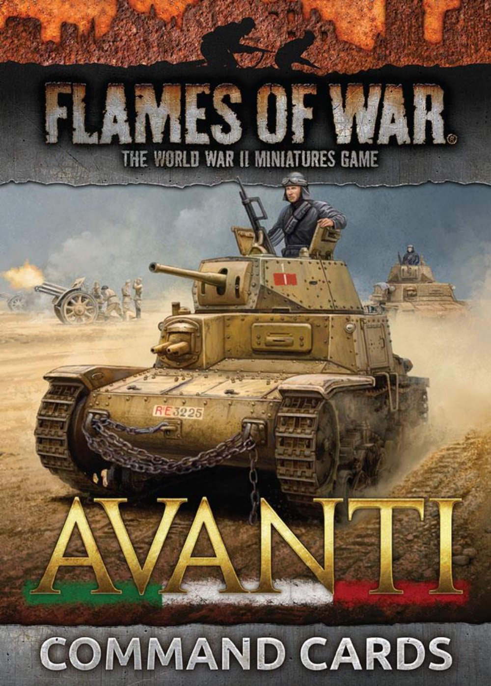 Flames of War – Italian Avanti: Unit and Command Cards