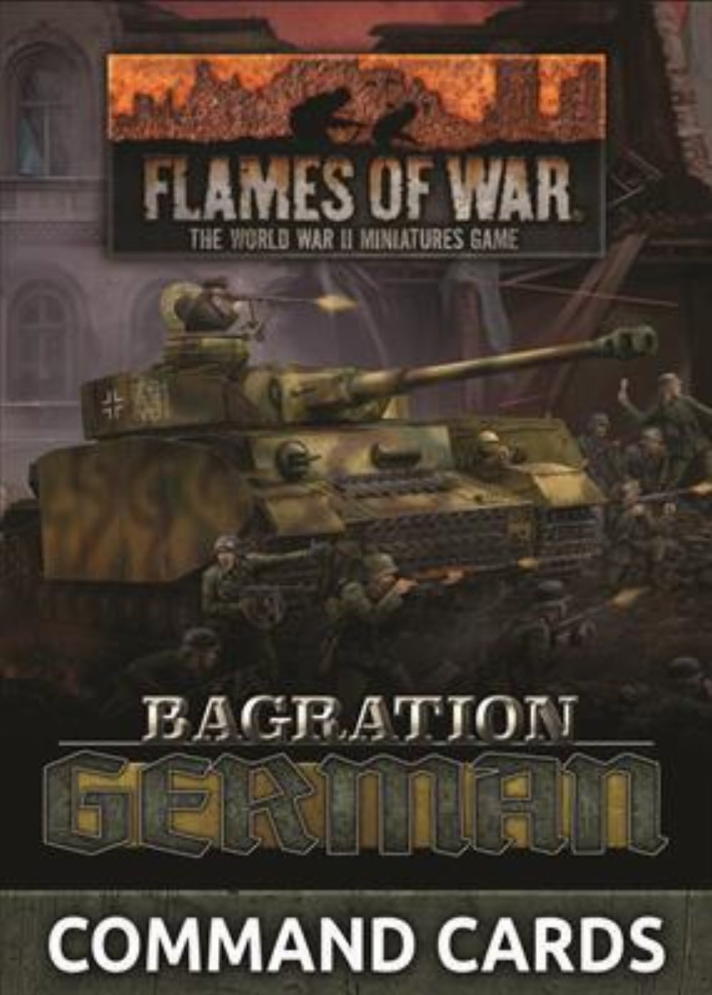Flames of War – Bagration: German Command Cards