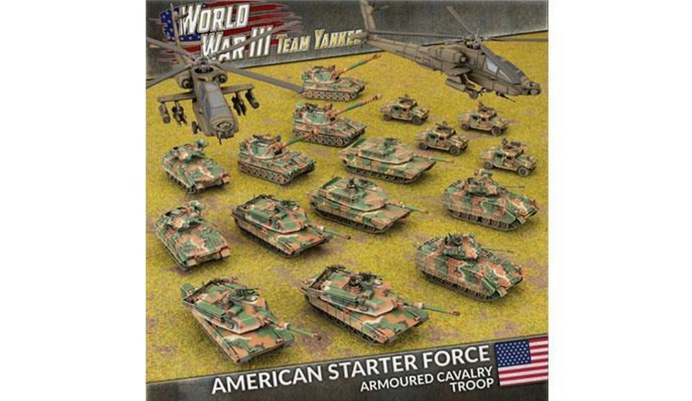 World War 3: Team Yankee – American Starter Force: Armoured Cavalry Troop
