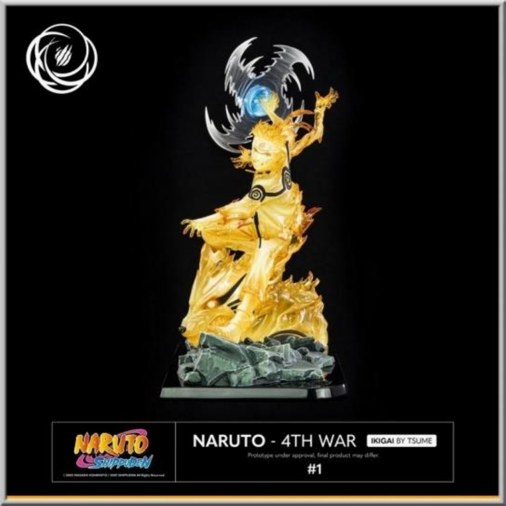 Naruto Shippuden: Ikigai – Naruto (Fourth Great War) Φιγούρα Αγαλματίδιο (36cm) LE5360