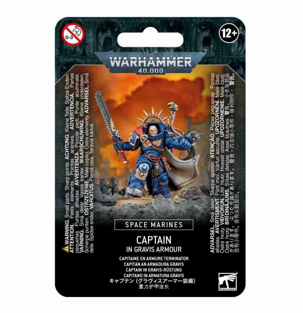Warhammer 40000 – Space Marines: Captain in Gravis Armour