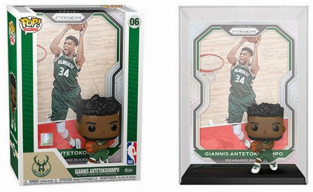 Φιγούρα Funko POP! NBA: Trading Cards – Giannis Antetokounmpo #06