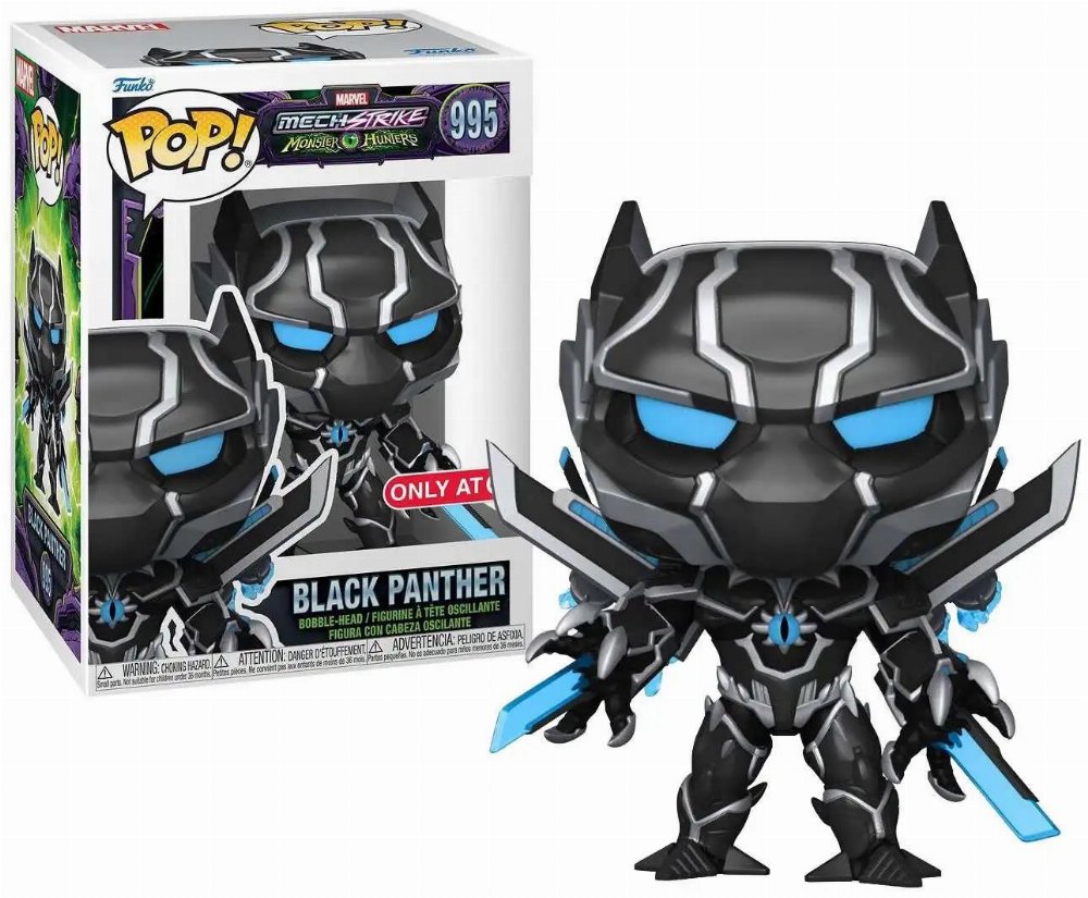 Φιγούρα Funko POP! Marvel: Monster Hunters – Black Panther #995 (Exclusive)