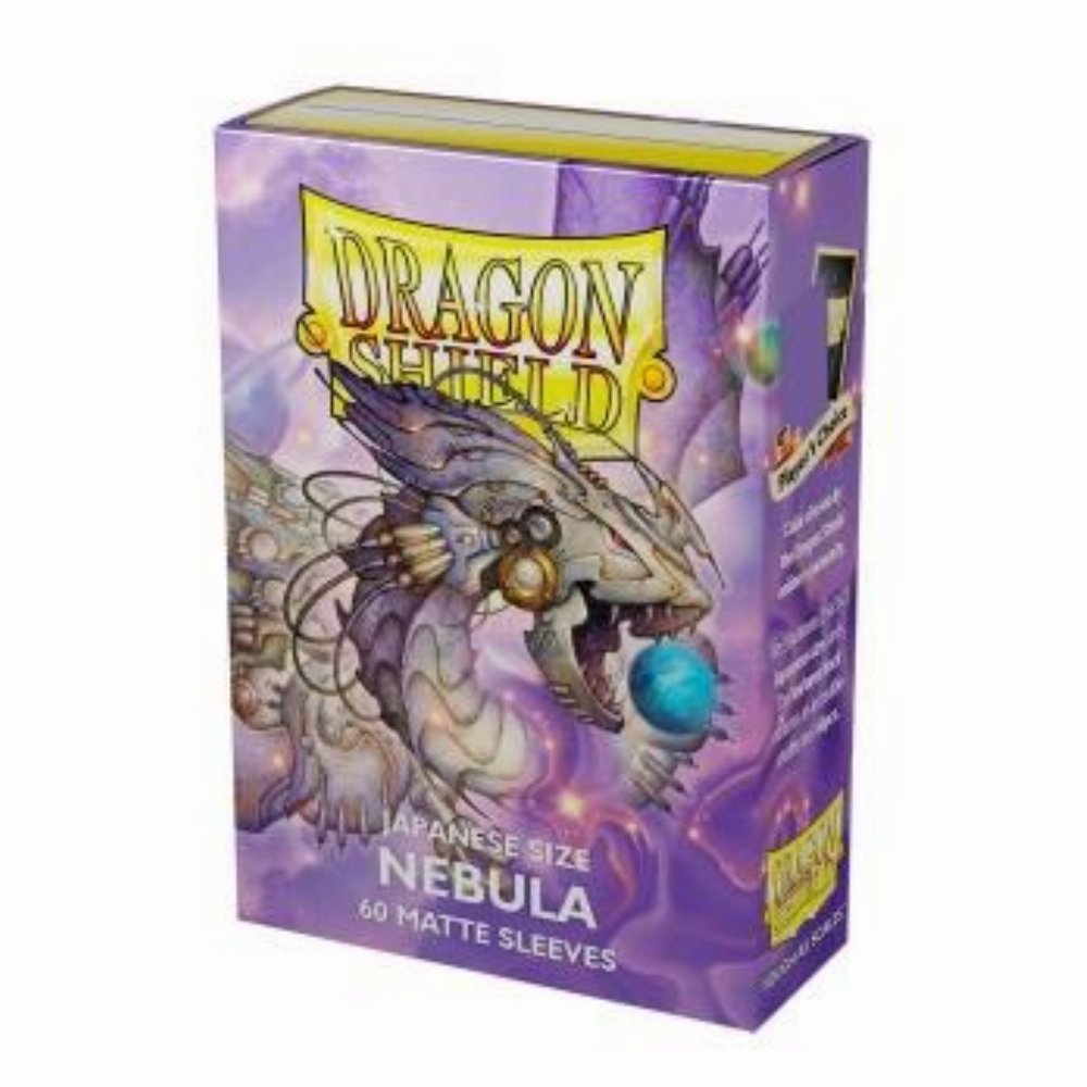 Dragon Shield Sleeves Japanese Small Size – Matte Nebula (60 Sleeves)