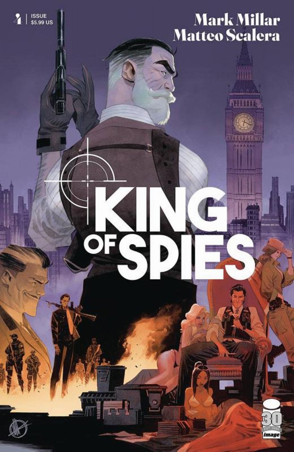 Τεύχος Κόμικ King Of Spies #4 (Of 4)