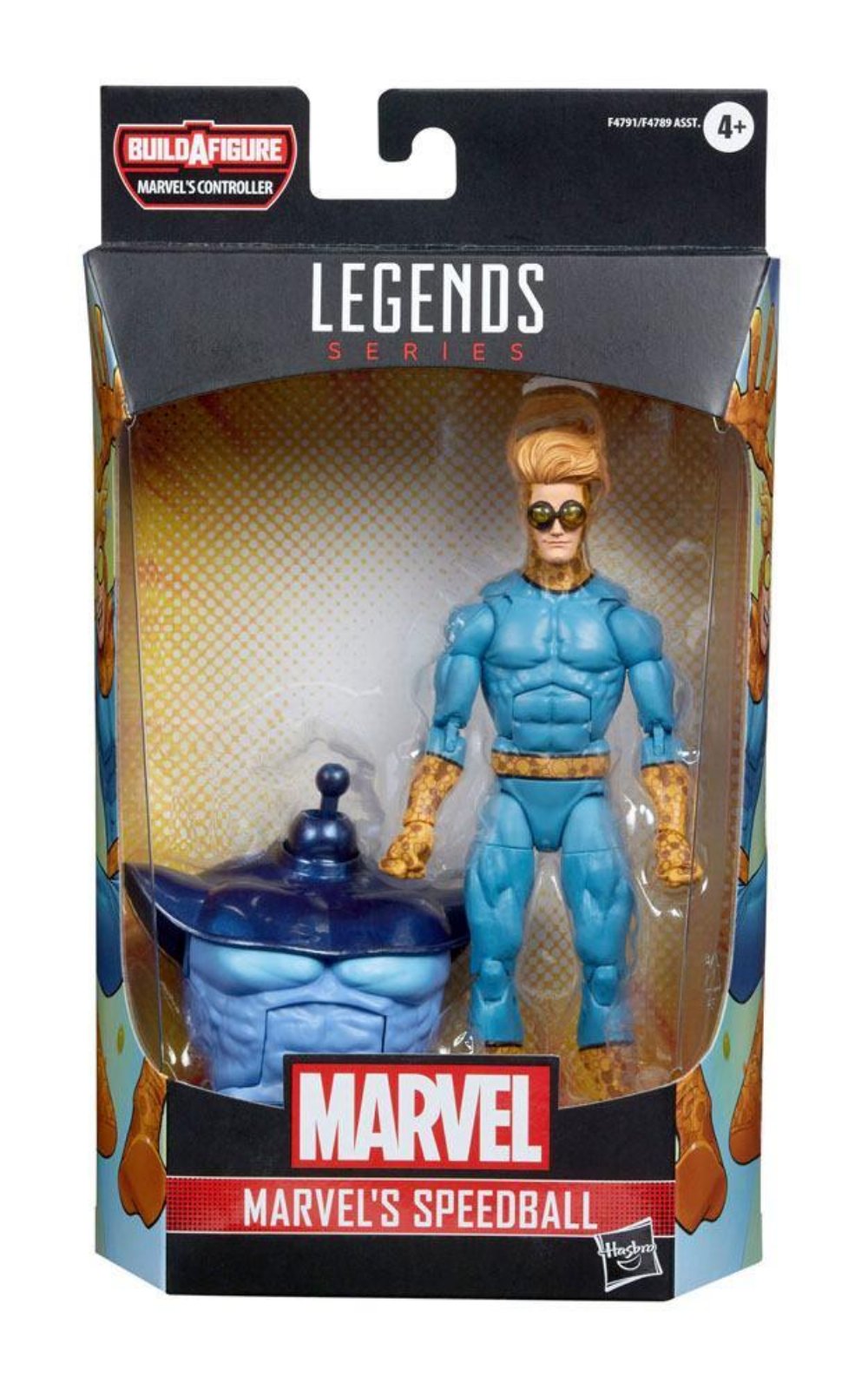 Marvel Legends – Marvel’s Speedball Φιγούρα Δράσης (15cm) (Build-a-Figure Marvel’s Controller)